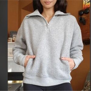 Lululemon Stand Out Sherpa 1/2 Zip Pullover